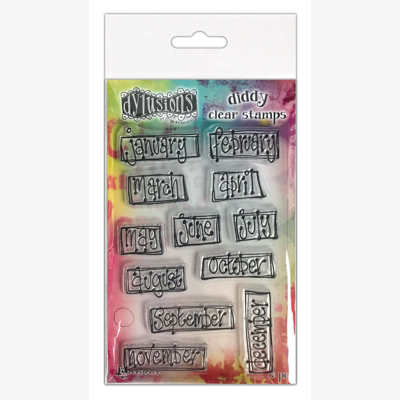 Load image into Gallery viewer, Ranger ink ranger • dylusions diddy clear stamps boxed monthly
