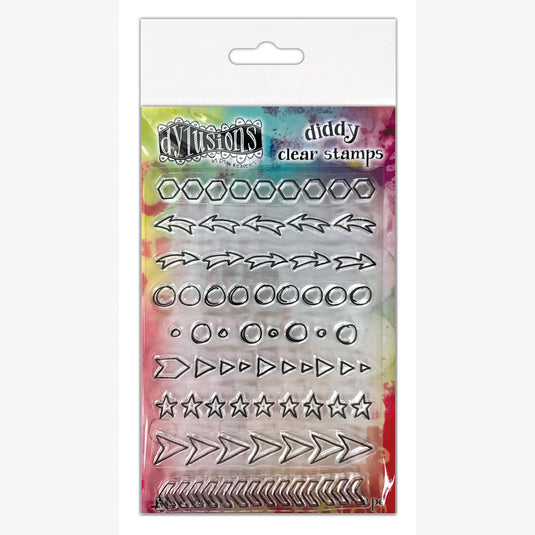 Ranger ink ranger • dylusions diddy clear stamps doodles