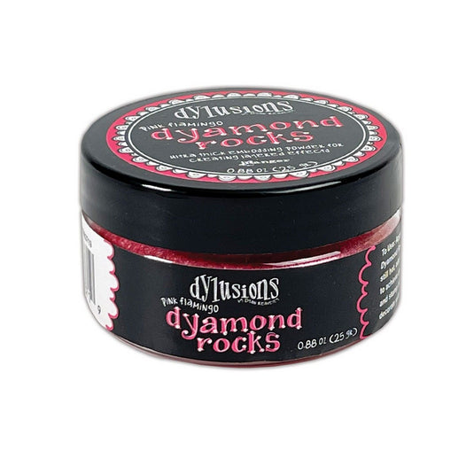 Ranger ink ranger • dylusions dyamond rocks pink flamingo