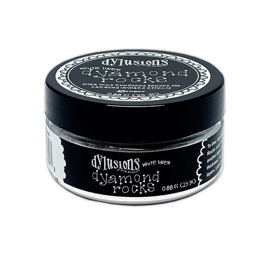 Ranger ink ranger • dylusions dyamond rocks white linen