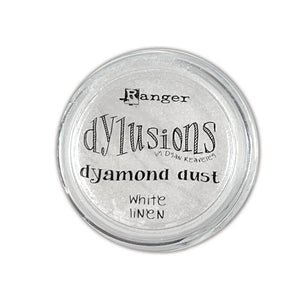 Ranger ink ranger • dylusions dyamond dust white linen