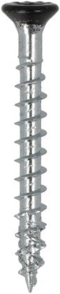 Dynaplus beslagschroef verzinkt platkop voldraad-8mm zwarte kop torx tx20 4.5x40 | 200 stuks - 0285.01.33605