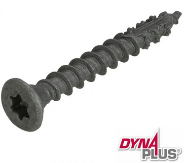 Dynaplus constructieschroef ar-coating platkop voldraad +snijpunt torx tx30 6.0x50 | 100 stuks - 0281.08.49901