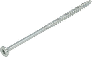 Dynaplus constructieschroef verzinkt platkop deeldraad +snijpunt torx tx30 6.0x140 70 | 100 stuks - 0281.01.51001