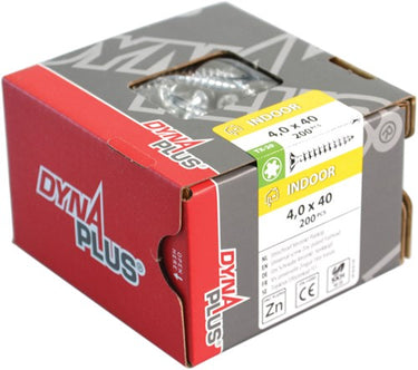 Dynaplus constructieschroef verzinkt platkop deeldraad +snijpunt torx tx30 6.0x200 80 | 100 stuks - 0281.01.51401