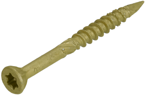 Laden Sie das Bild in Galerie -Viewer, Dynaplus glaslatschroef ar-bronze platkop deeldraad-75° torx tx15 3.5x40 22 | 200 stuks - 0287.08.17601
