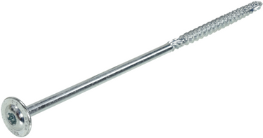 Dynaplus houtbouwschroef verzinkt tellerkop deeldraad +snijpunt torx tx30 6.0x220 100 | 50 stuks - 0286.01.52001