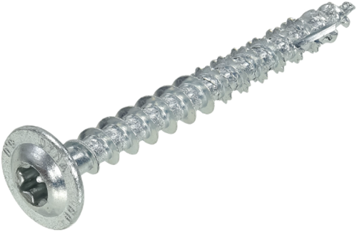Afbeelding laden in galerijviewer, Dynaplus houtbouwschroef verzinkt tellerkop voldraad +snijpunt torx tx30 6.0x50 | 100 stuks - 0286.01.49901
