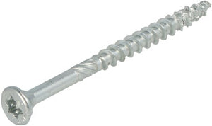 Dynaplus unischroef spaanplaatschroef verzinkt platkop deeldraad torx tx25 4.5x60 35 | 200 stuks - 0281.01.34001