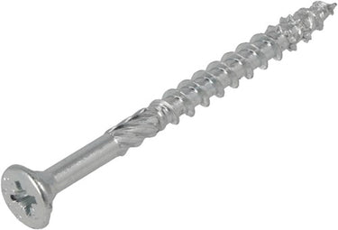 Dynaplus unischroef spaanplaatschroef verzinkt platkop deeldraad torx tx25 5.0x60 35 | 200 stuks - 0281.01.42001