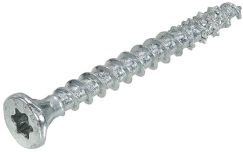 Laden Sie das Bild in Galerie -Viewer, Dynaplus unischroef spaanplaatschroef verzinkt platkop voldraad torx tx20 4.0x40 | 500 stuks - 0281.01.25603
