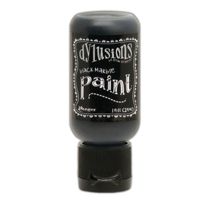 Ranger ink ranger • dylusions paint flip cap bottle black marble 29ml