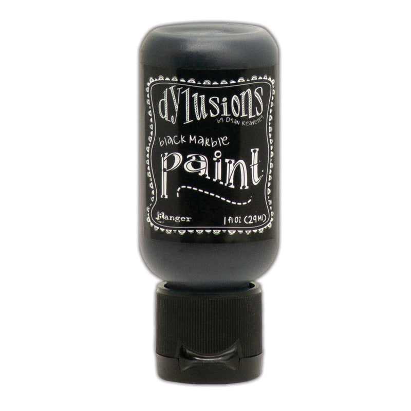 Load image into Gallery viewer, Ranger ink ranger • dylusions paint flip cap bottle black marble 29ml

