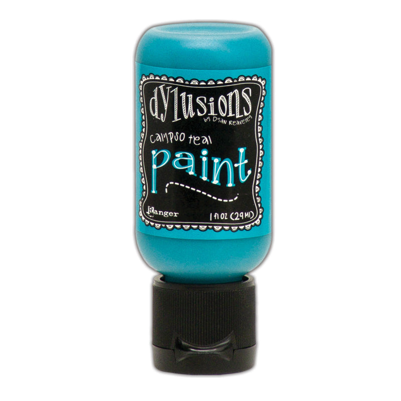 Load image into Gallery viewer, Ranger ink ranger • dylusions paint flip cap bottle calypso teal
