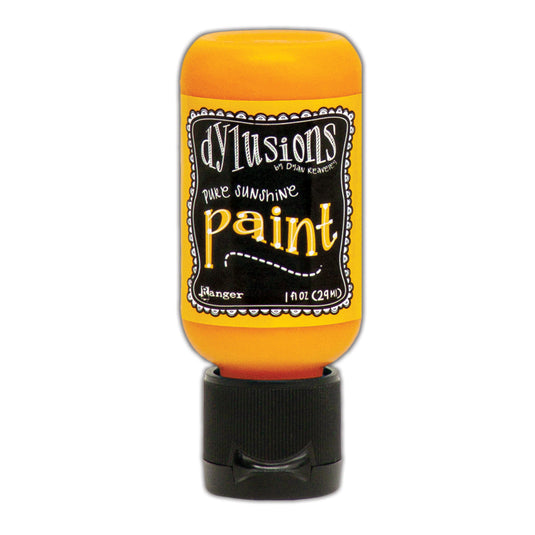 Ranger ink ranger • dylusions paint flip cap bottle pure sunshine 29ml