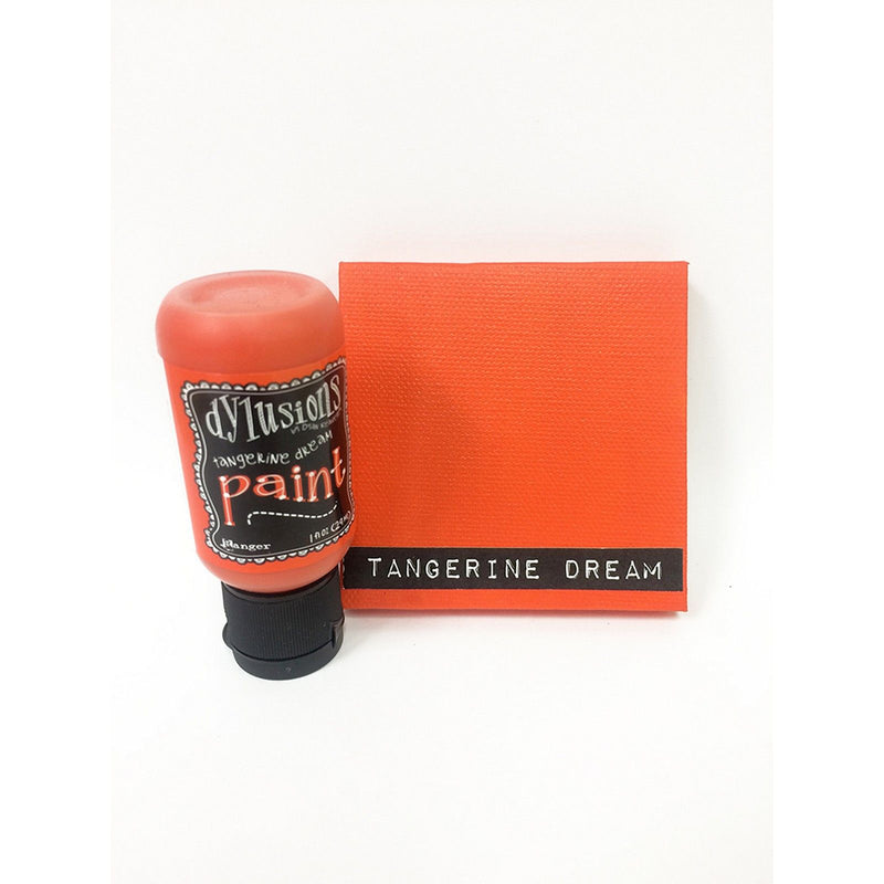 Load image into Gallery viewer, Ranger ink ranger • dylusions paint flip cap bottle tangerine dream 29ml
