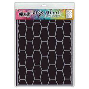 Ranger ink ranger • dylusions stencil coffins 22,86x30,28cm