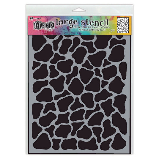 Ranger ink ranger • dyan reaveley's dylusions stencil collection large urchins