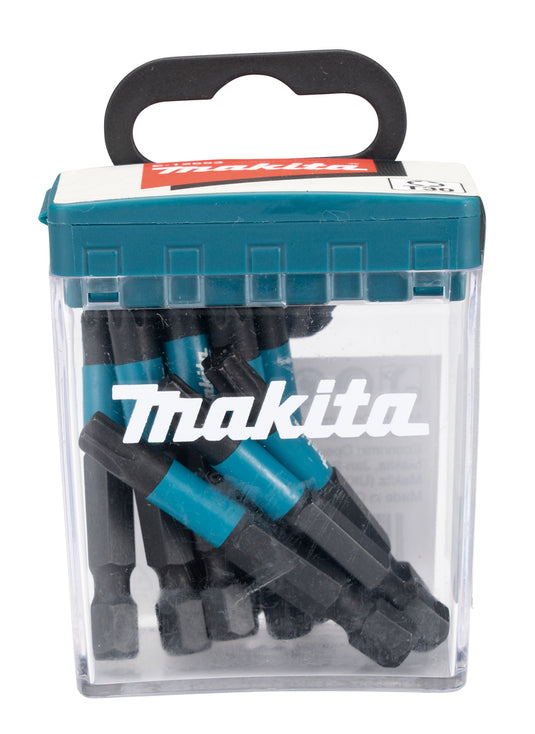 Imp makita accessoires e-12675 slagschroefbit | t30x50mm | x act black | 10 stuks - e-12675