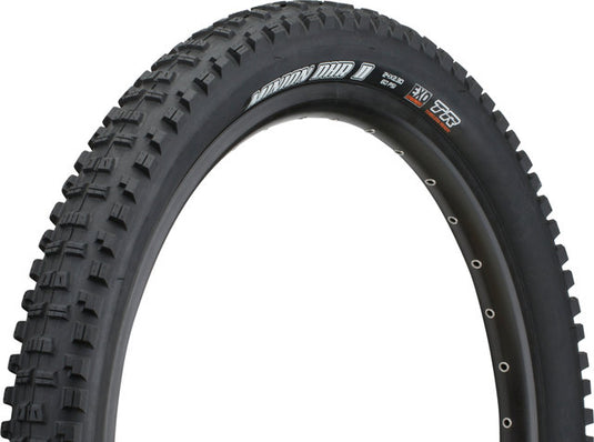Maxxis minion dhr ii dual exo tr 24 folding tyre