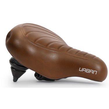 Edge fietszadel urban xl wave - bruin