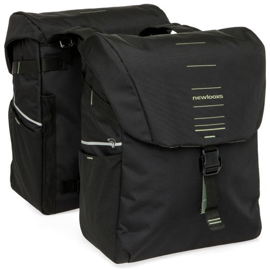 Burgers - new looxs tas new looxs vigo dubbel | zwart groen | 40l