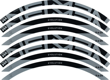 Newmen rim decal kit x.a.25