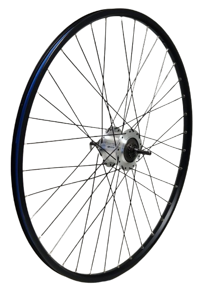 Kgz achterwiel 28inch (622) velg en spaak zwart nexus 7 rb zilver