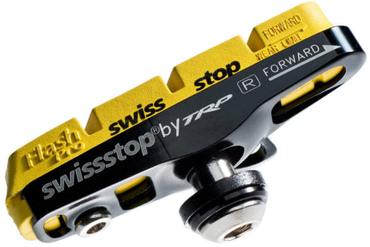 Swissstop - remblok set full flash pro yellow king - shim sram