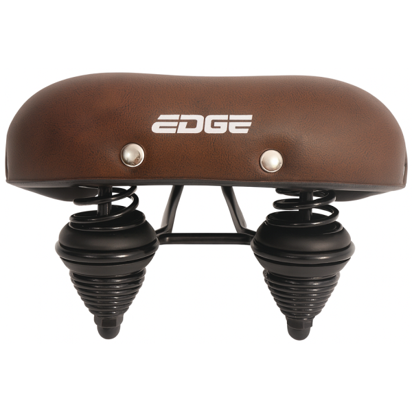 Load image into Gallery viewer, Edge fietszadel urban - mat donkerbruin (werkplaatsverpakking)

