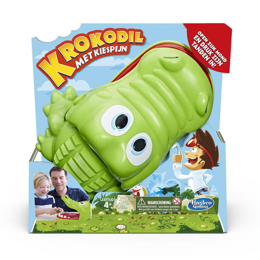 Hasbro krokodil met kiespijn