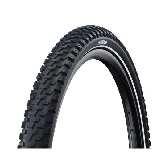 Schwalbe marathon plus mtb - wired - addix - smartguard - 26x2.10 - black + reflex