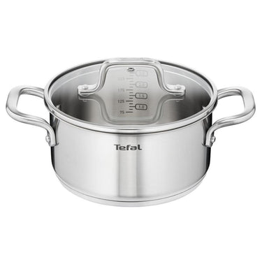 Tefal virtuoso kookpan rvs 24cm geschikt voor alle warmtebronnen inclusief inductie