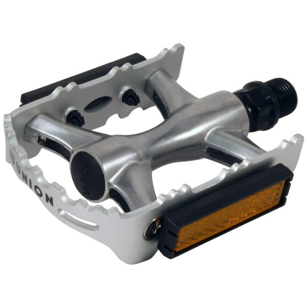 Load image into Gallery viewer, Union pedaal SP2612 ATB Cro-Mo zilver blister
