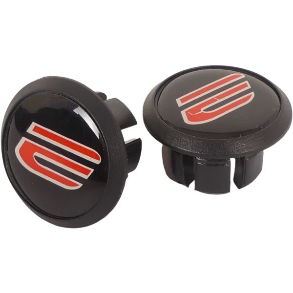 Load image into Gallery viewer, Edge stuurlint carbon - wit (2 stuks in een doos)
