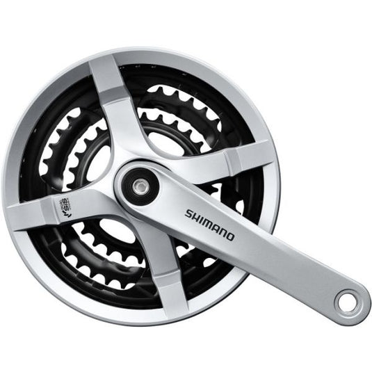Shimano tourney fc-ty501 6 7 8-speed square crank 48 38 28