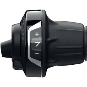 Shimano draaiversteller (rechts) 7 speed tourney sl-rv400 - zwart