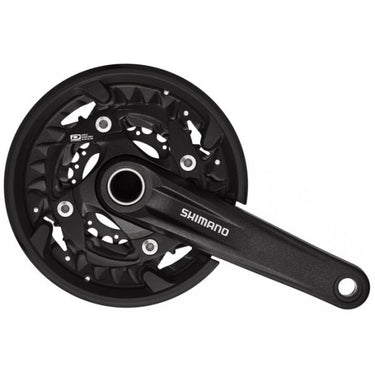 Shimano crankstel mtb 3 x 10 speed fc-mt500 met 175mm crankarm 40-30-22t - zwart