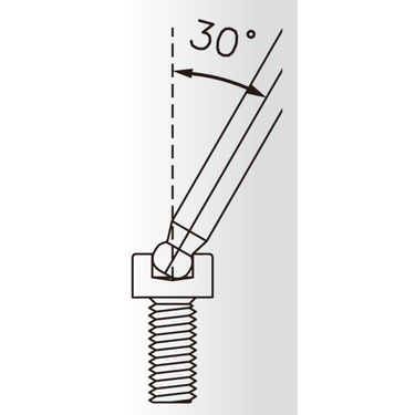 Icetoolz (buzaglo) twinhead wrench icetoolz 7m30 - 3 mm inbussleutels