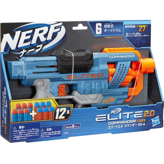 Hasbro nerf elite 2.0 commander rd-6 met 12 pijltjes