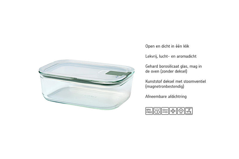 Load image into Gallery viewer, Mepal vershouddoos easyclip glas 450ml
