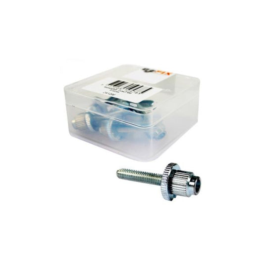 Bofix kabelstelbout m6 messing sleuf per 6