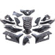 Edge plaatset 14-delig voor peugeot speedfight 4 - metallic zwart