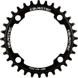 Burgtec 104 mm bcd thick thin chainring for shimano