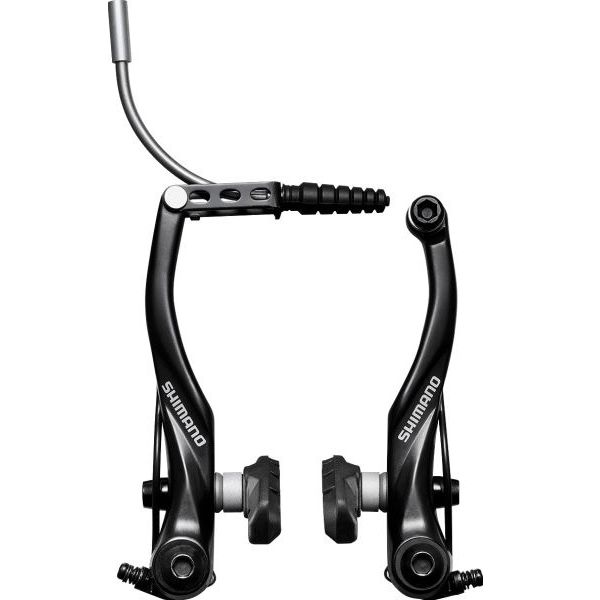 Load image into Gallery viewer, V-Brake Shimano Alivio T4000 achter - zwart
