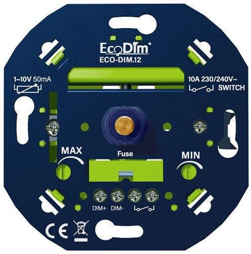 Laden Sie das Bild in Galerie -Viewer, Enzo eco led dimmer 1-10v 50ma ecodim - 4355430
