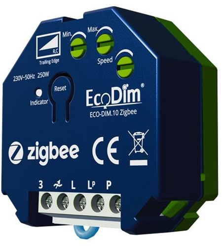 Afbeelding laden in galerijviewer, Enzo eco led dimmer element 0-250w ecodim fase afsnijding - 4355427
