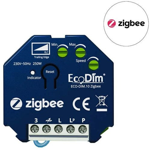 Afbeelding laden in galerijviewer, Enzo eco led dimmer element 0-250w ecodim fase afsnijding - 4355427

