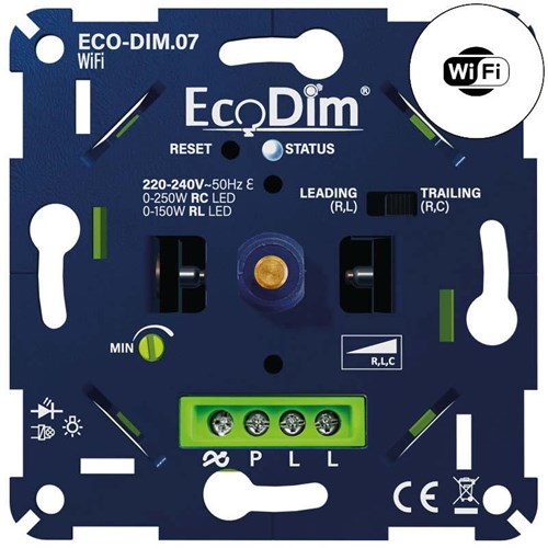 Laden Sie das Bild in Galerie -Viewer, Enzo eco led dimmer wifi 0-250w ecodim universeel - 4355422
