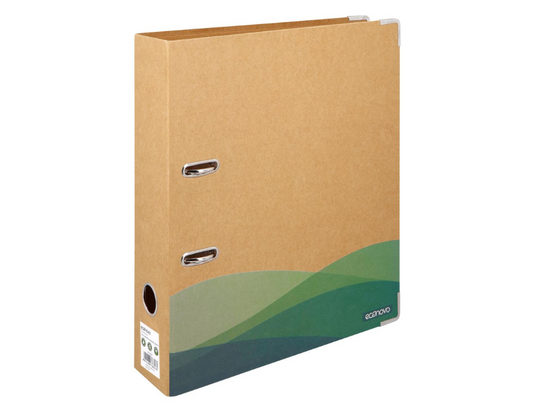 Econovo ringband - kraft - a4 - 2-rings - 75mm